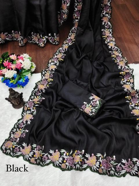 Krishnavi tussar silk fancy saree wholesale
